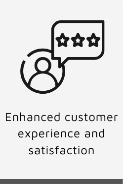 Enhanced customer experience and satisfaction