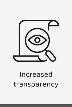 Increased Transparency